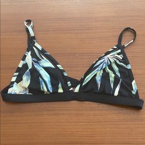 Roxy Triangle Leaf Bikini Top
